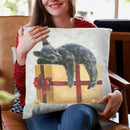 Christmas Critters Iii Throw Pillow By Emily Adams