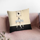 Le Growl Square 12X12 Throw Pillow By Emily Adams