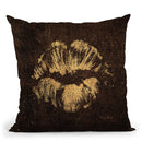 Shoe Fetish Quotes Viii Dark Throw Pillow By Emily Adams