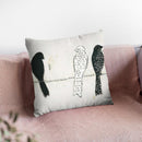 Catching Up Ii Throw Pillow By Emily Adams
