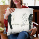 Catching Up Ii Throw Pillow By Emily Adams