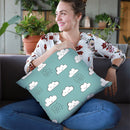 Neighborhood Pals Pattern Ic Throw Pillow By Farida Zaman