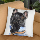 French Bulldog I Throw Pillow By George Dyachenko