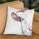 Goat Throw Pillow By George Dyachenko