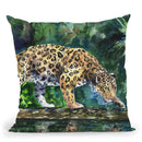 Jaguar Throw Pillow By George Dyachenko
