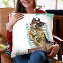 Lounge In The Sun Ii Throw Pillow By Holly Simental