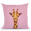 Baby Giraffe Throw Pillow By Image Conscious - by all about vibe