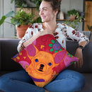 Bandito Mexicano Throw Pillow By Image Conscious - by all about vibe