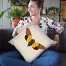 Cicada Throw Pillow By Image Conscious - by all about vibe