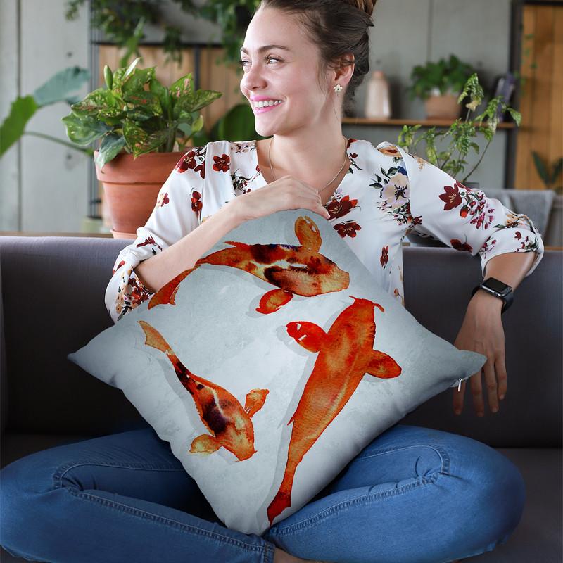 3 Friends Throw Pillow By Image Conscious - by all about vibe