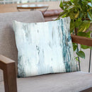 Abstract Blue I Throw Pillow By Image Conscious - by all about vibe
