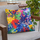Curly Cue Throw Pillow By Image Conscious - by all about vibe