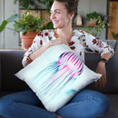 Jelly Fish Throw Pillow By Image Conscious - by all about vibe