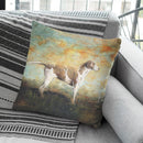 The Wait Throw Pillow By Image Conscious