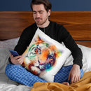The Elusive Ii Throw Pillow By Image Conscious - by all about vibe