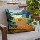 Paysage Cinq Throw Pillow By Image Conscious - by all about vibe