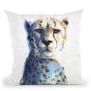 Cheetah Throw Pillow By Image Conscious - by all about vibe