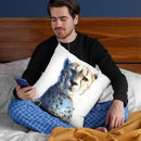 Cheetah Throw Pillow By Image Conscious - by all about vibe