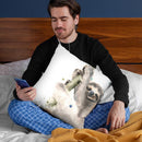 Sloth Throw Pillow By Image Conscious - by all about vibe
