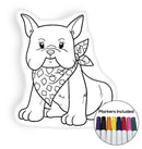 French Bulldog coloring pillow Made In USA