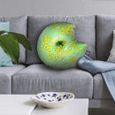 Donut Bitten Iii Throw Pillow By All About Vibe