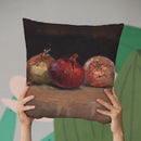 Onions.Tif Throw Pillow By John Haskins - by all about vibe