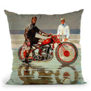 The Sandracer Throw Pillow By John Haskins - by all about vibe
