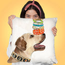 Acceessory Hound Throw Pillow by Jodi Pedri