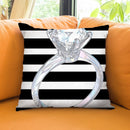 Engaged Throw Pillow by Jodi Pedri