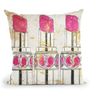 Ysl KissesÊ Throw Pillow by Jodi Pedri
