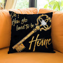 Loved To Be Home Throw Pillow by Jodi Pedri