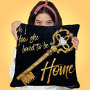 Loved To Be Home Throw Pillow by Jodi Pedri