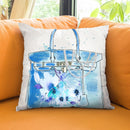 Feeling Blue Throw Pillow by Jodi Pedri