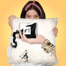 Spill Throw Pillow by Jodi Pedri
