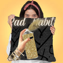 Bad Habits Throw Pillow by Jodi Pedri