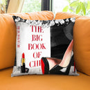 Book Of Chic Throw Pillow by Jodi Pedri