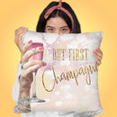 Chanpange Throw Pillow by Jodi Pedri