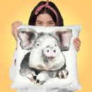 Too Cute Throw Pillow by Jodi Pedri