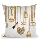 Xo Throw Pillow by Jodi Pedri