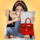 Loved I Throw Pillow by Jodi Pedri