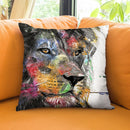 Leo In Color Throw Pillow by Jodi Pedri
