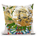 Smell The Flowers Ii Throw Pillow by Jodi Pedri