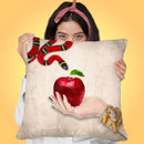 Forbitten Throw Pillow by Jodi Pedri