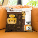 Lets Go Hers Throw Pillow by Jodi Pedri