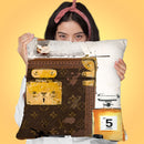 Lets Go Hers Throw Pillow by Jodi Pedri