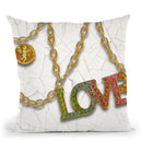Loved Ii Throw Pillow by Jodi Pedri