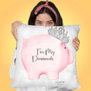 For My Diamonds Throw Pillow by Jodi Pedri
