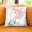 Loved Throw Pillow by Jodi Pedri