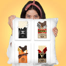 Couture Cravings Throw Pillow by Jodi Pedri