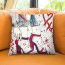 Newoes Throw Pillow by Jodi Pedri